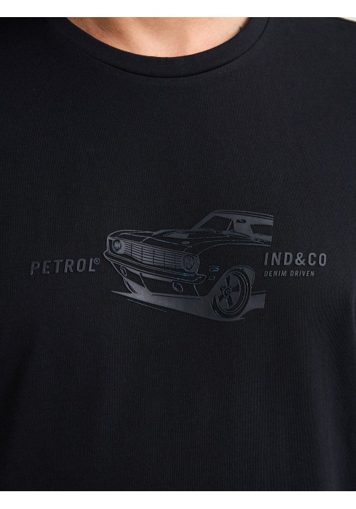 Ανδρικό T-Shirt Petrol M-3050-TSR605-9111 Black