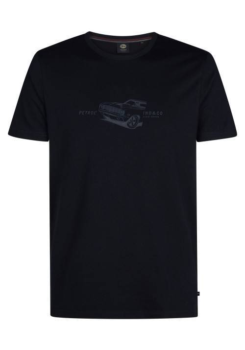 Ανδρικό T-Shirt Petrol M-3050-TSR605-9111 Black
