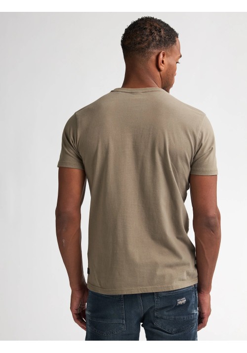 Ανδρικό T-Shirt Petrol M-3050-TSR609-6174 Λαδί