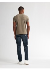 Ανδρικό T-Shirt Petrol M-3050-TSR609-6174 Λαδί