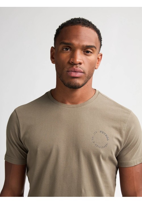 Ανδρικό T-Shirt Petrol M-3050-TSR609-6174 Λαδί