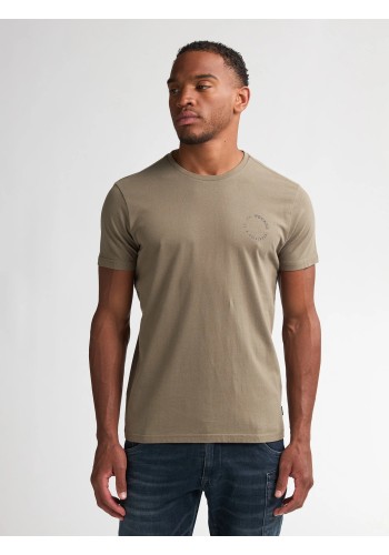 Ανδρικό T-Shirt Petrol M-3050-TSR609-6174 Λαδί