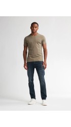 Ανδρικό T-Shirt Petrol M-3050-TSR609-6174 Λαδί