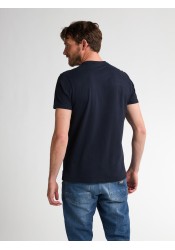 Ανδρικό T-Shirt Petrol M-3050-TSR653-5092 Μπλε