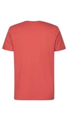 Ανδρικό T-Shirt Petrol M-Ros-TSR002-3064 Πορτοκαλί