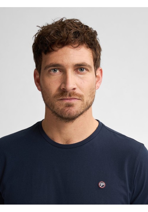 Ανδρικό T-Shirt Petrol M-ROS-TSR002-5178 Navy Blue