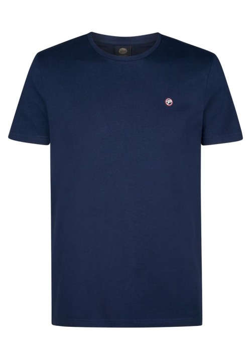 Ανδρικό T-Shirt Petrol M-ROS-TSR002-5178 Navy Blue
