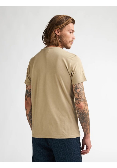 Ανδρικό T-Shirt Petrol M-ROS-TSR-002-7130 Light Tan