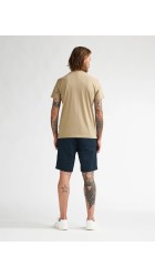 Ανδρικό T-Shirt Petrol M-ROS-TSR-002-7130 Light Tan