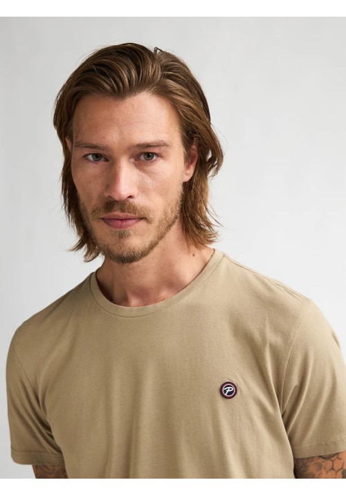 Ανδρικό T-Shirt Petrol M-ROS-TSR-002-7130 Light Tan