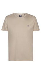 Ανδρικό T-Shirt Petrol M-ROS-TSR-002-7130 Light Tan