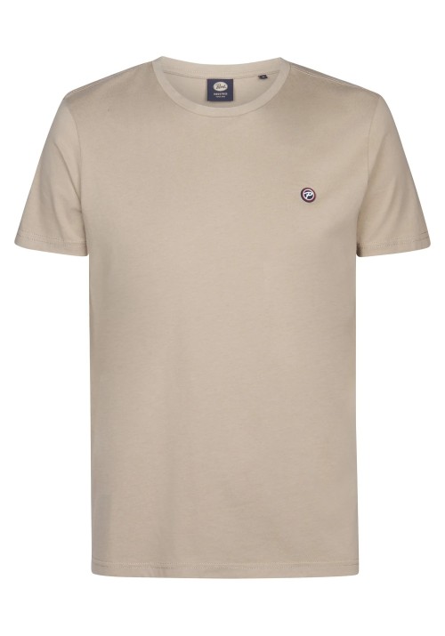 Ανδρικό T-Shirt Petrol M-ROS-TSR-002-7130 Light Tan