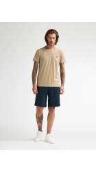 Ανδρικό T-Shirt Petrol M-ROS-TSR-002-7130 Light Tan