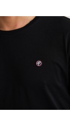 Ανδρικό T-Shirt Petrol M-ROS-TSR-002-9999 Black