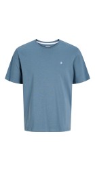 Ανδρικό T-Shirt Jack & Jones JJPaulos Tess Crew NeckNoos 12245087 Blue Mirage