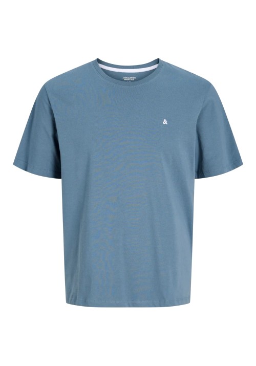 Ανδρικό T-Shirt Jack & Jones JJPaulos Tess Crew NeckNoos 12245087 Blue Mirage