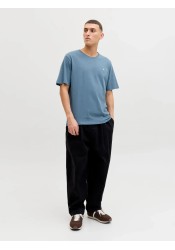 Ανδρικό T-Shirt Jack & Jones JJPaulos Tess Crew NeckNoos 12245087 Blue Mirage