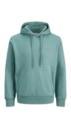 Ανδρικό Φούτερ Jack & Jones JJECorp Logo Sweat Hood Noos 12152840 Mineral Blue
