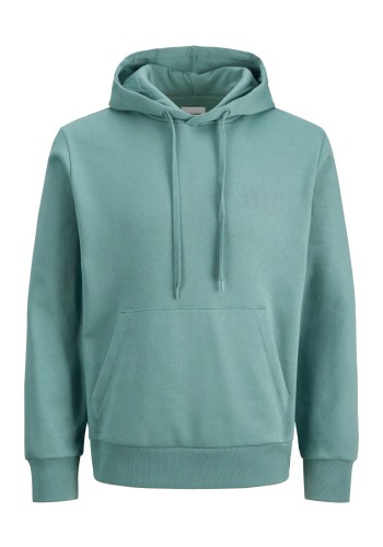 Ανδρικό Φούτερ Jack & Jones JJECorp Logo Sweat Hood Noos 12152840 Mineral Blue
