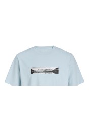 Ανδρικό T-Shirt Jack & Jones JCofusion Photo Print Tee SS Crew Neck 12289870 Omphalodes