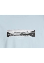 Ανδρικό T-Shirt Jack & Jones JCofusion Photo Print Tee SS Crew Neck 12289870 Omphalodes