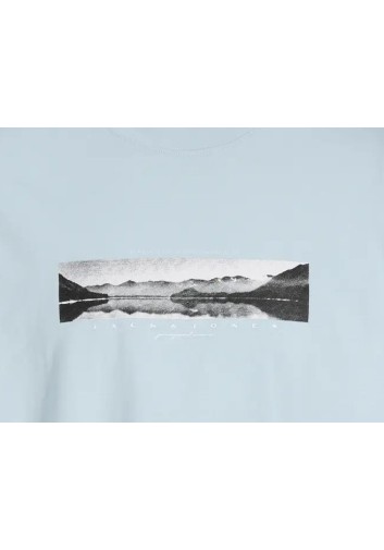 Ανδρικό T-Shirt Jack & Jones JCofusion Photo Print Tee SS Crew Neck 12289870 Omphalodes