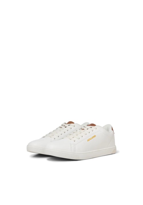 Ανδρικά Παπούτσια Sneakers Jack & Jones JFWBosley PU Sneaker Noos 12203642 White Navy Blazer