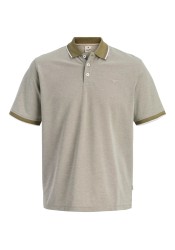 Ανδρική Μπλούζα Polo Jack & Jones JPRblualves SS Polo SN 12274681 Martini Olive Melange