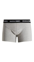 Ανδρικά Μποξεράκια 3Pack Jack & Jones Jacanthony Trunks Noos 12160750 Black/Blue night