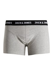 Ανδρικά Μποξεράκια 3Pack Jack & Jones Jacanthony Trunks Noos 12160750 Black/Blue night