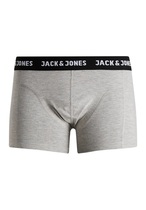 Ανδρικά Μποξεράκια 3Pack Jack & Jones Jacanthony Trunks Noos 12160750 Black/Blue night