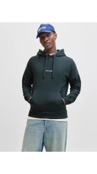 Ανδρικό Φούτερ Jack & Jones JornorrebroEMB Sweat Hood Noos 12282861 Forest River