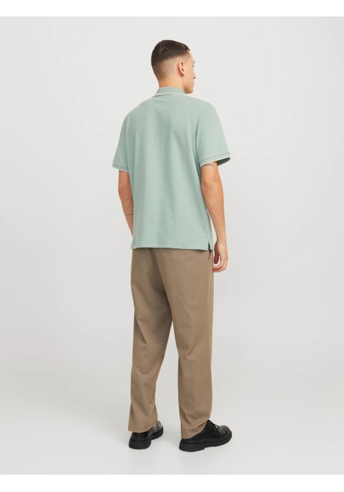 Ανδρική Μπλούζα Polo Jack & Jones JJEAustin Polo SS Noos 12268130 Mineral Blue Play