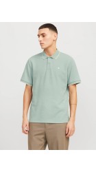 Ανδρική Μπλούζα Polo Jack & Jones JJEAustin Polo SS Noos 12268130 Mineral Blue Play