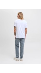 Ανδρικό Παντελόνι Τζιν Jack & Jones JJIMike Jjevan Jos 196 12282580 Blue Denim