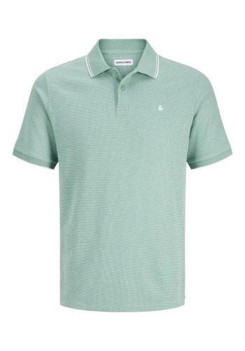 Ανδρική Μπλούζα Polo Jack & Jones JJEAustin Polo SS Noos 12268130 Mineral Blue Play
