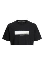 Ανδρικό T-Shirt Jack & Jones JCofusion Photo Print Tee SS Crew Neck 12289870 Black