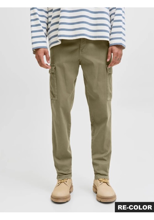 Ανδρικό Παντελόνι Cargo Jack & Jones JPSΤace Arthur Dobby Cargo SN 12282388 Aloe