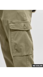 Ανδρικό Παντελόνι Cargo Jack & Jones JPSΤace Arthur Dobby Cargo SN 12282388 Aloe