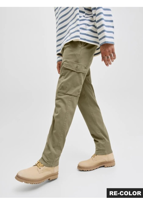 Ανδρικό Παντελόνι Cargo Jack & Jones JPSΤace Arthur Dobby Cargo SN 12282388 Aloe