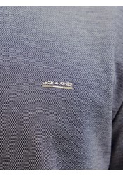 Ανδρικό T-Shirt Jack & Jones JPRblualves SS Tee LN 12276801 Maritime Blue Melange