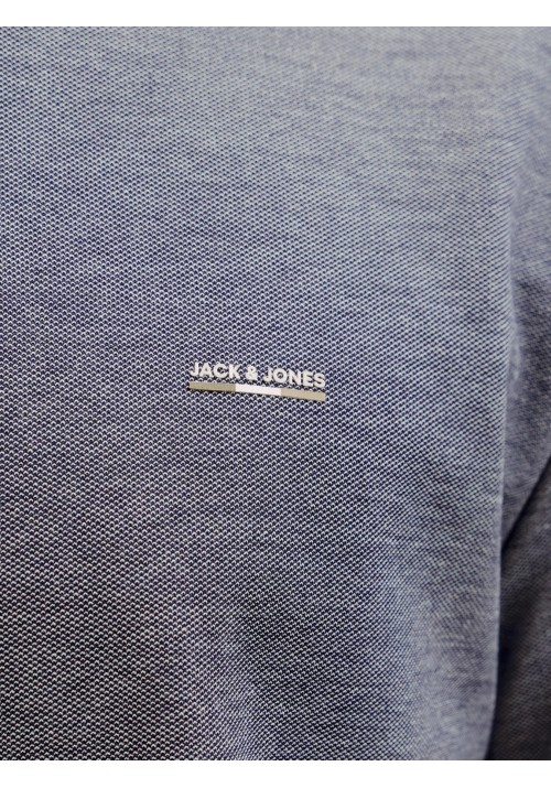 Ανδρικό T-Shirt Jack & Jones JPRblualves SS Tee LN 12276801 Maritime Blue Melange