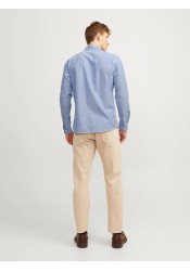 Ανδρικό Πουκάμισο Jack & Jones JPRBLUBROOK Oxford Shirt 12192150 Cashmere Blue SLIM FIT