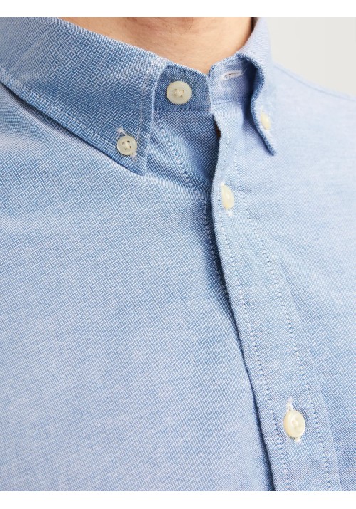 Ανδρικό Πουκάμισο Jack & Jones JPRBLUBROOK Oxford Shirt 12192150 Cashmere Blue SLIM FIT