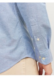 Ανδρικό Πουκάμισο Jack & Jones JPRBLUBROOK Oxford Shirt 12192150 Cashmere Blue SLIM FIT