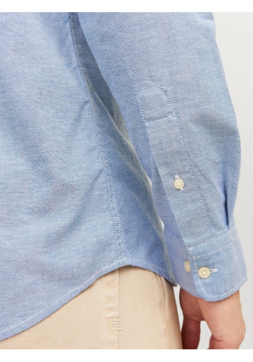 Ανδρικό Πουκάμισο Jack & Jones JPRBLUBROOK Oxford Shirt 12192150 Cashmere Blue SLIM FIT