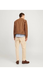 Ανδρικό Μπουφάν Jack & Jones JJEDylan Clean Jacket Noos 12261197 Καφέ
