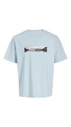 Ανδρικό T-Shirt Jack & Jones JCofusion Photo Print Tee SS Crew Neck 12289870 Omphalodes