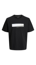 Ανδρικό T-Shirt Jack & Jones JCofusion Photo Print Tee SS Crew Neck 12289870 Black