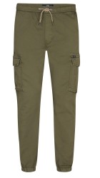 Ανδρικό Παντελόνι Cargo Jogger Petrol M-1050-TRO100-6134 Λαδί
